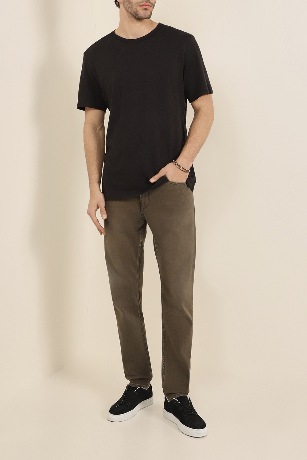 מכנסי ג'ינס בגזרה ישרה RAG & BONE